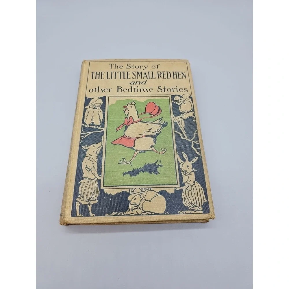 Vintage The Story Of‎ The Little Small Red Hen & Bedtime Stories May Byron